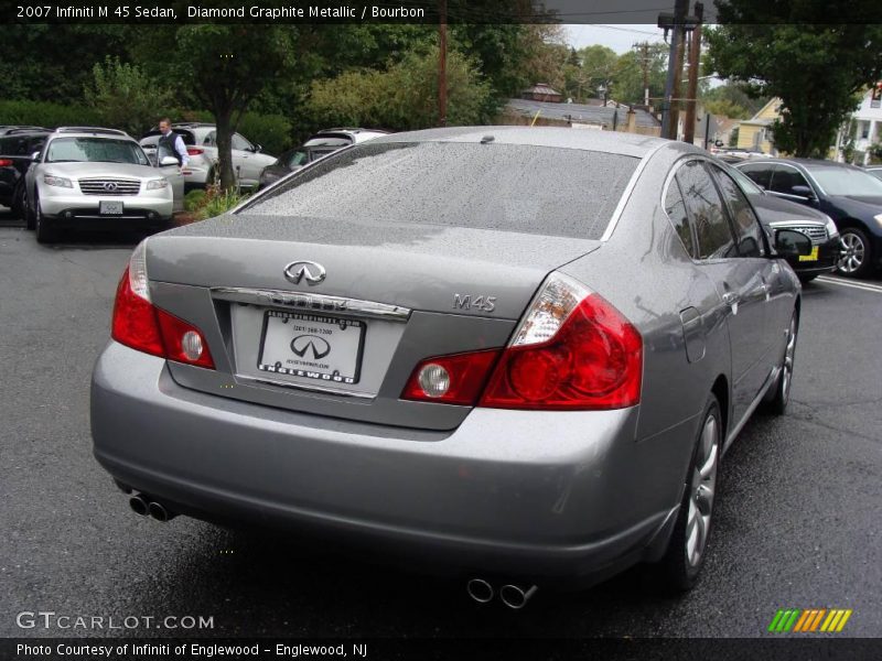 Diamond Graphite Metallic / Bourbon 2007 Infiniti M 45 Sedan