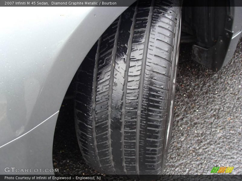 Diamond Graphite Metallic / Bourbon 2007 Infiniti M 45 Sedan