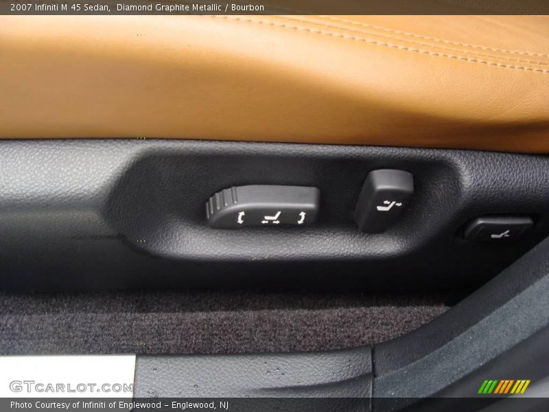 Diamond Graphite Metallic / Bourbon 2007 Infiniti M 45 Sedan