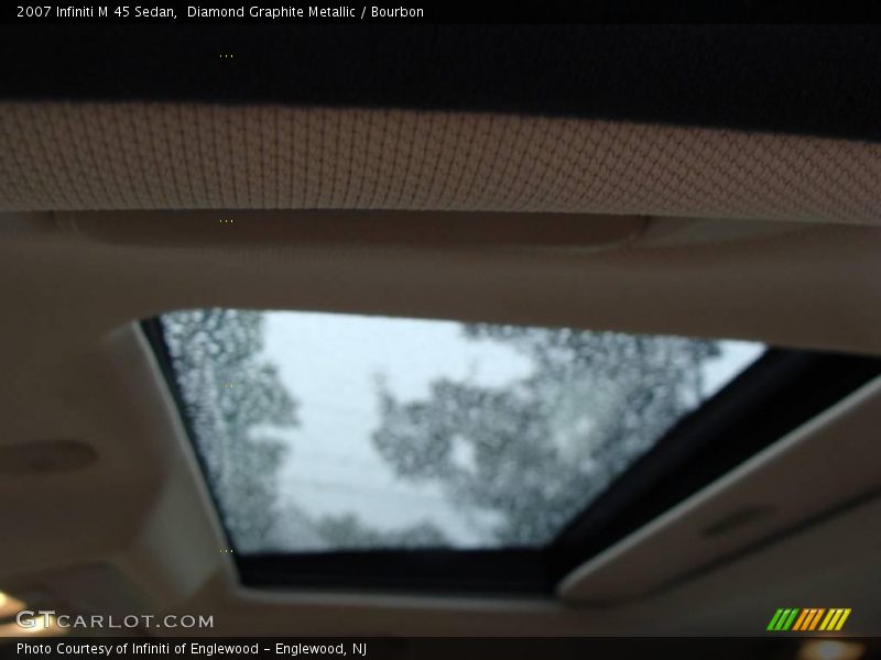 Diamond Graphite Metallic / Bourbon 2007 Infiniti M 45 Sedan
