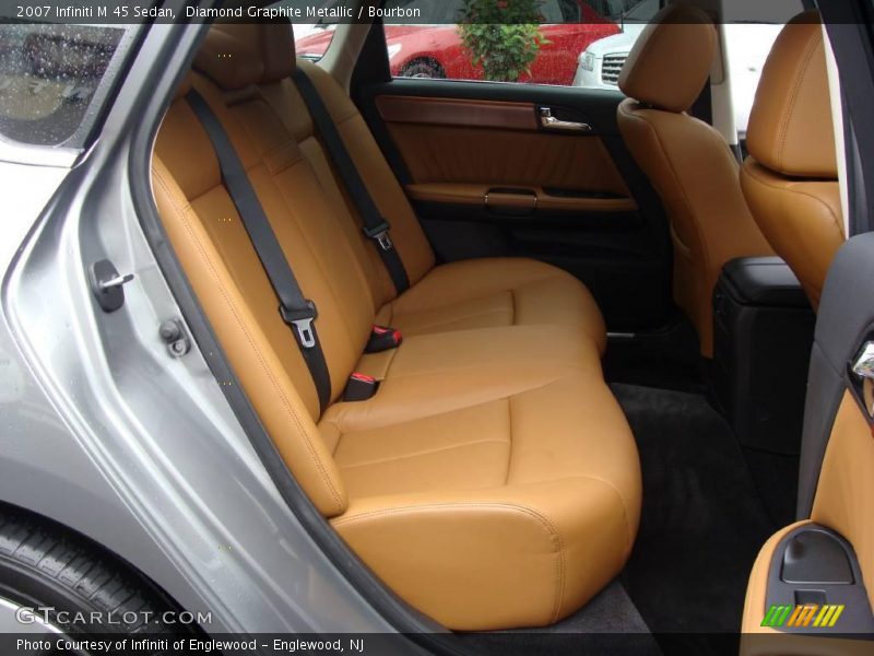 Diamond Graphite Metallic / Bourbon 2007 Infiniti M 45 Sedan