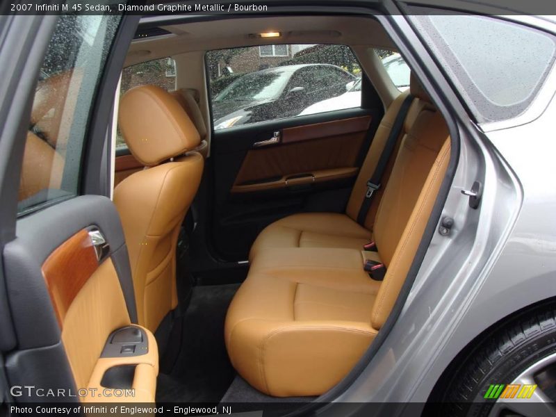 Diamond Graphite Metallic / Bourbon 2007 Infiniti M 45 Sedan