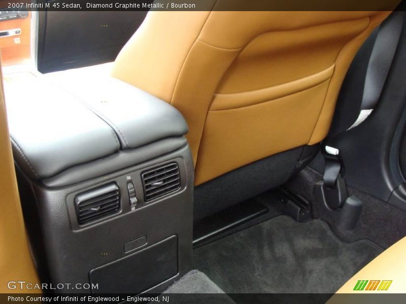 Diamond Graphite Metallic / Bourbon 2007 Infiniti M 45 Sedan