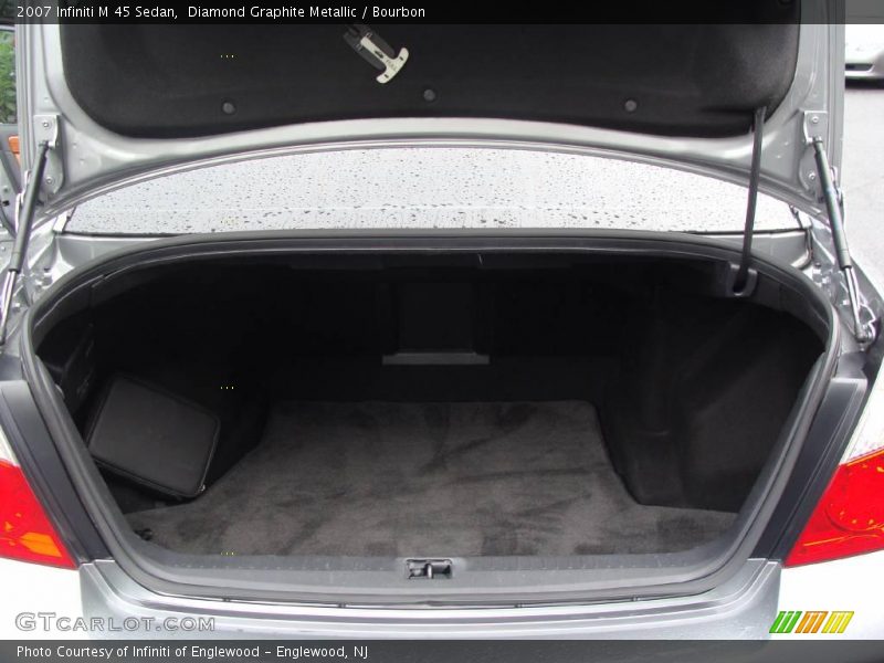 Diamond Graphite Metallic / Bourbon 2007 Infiniti M 45 Sedan