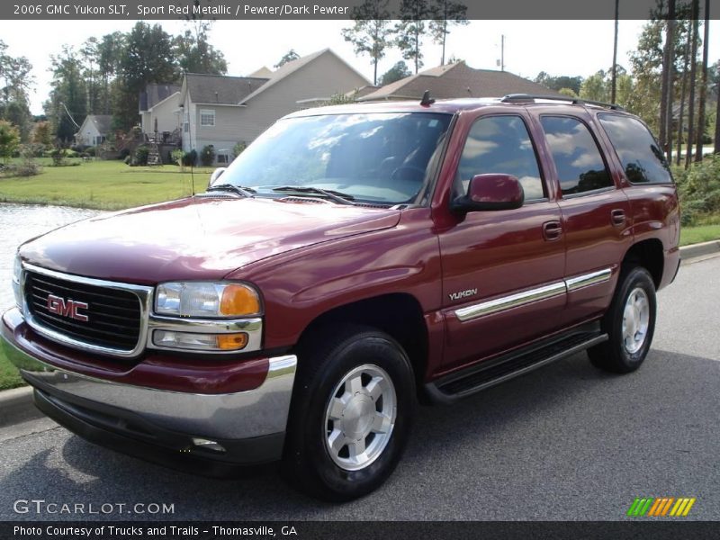 Sport Red Metallic / Pewter/Dark Pewter 2006 GMC Yukon SLT