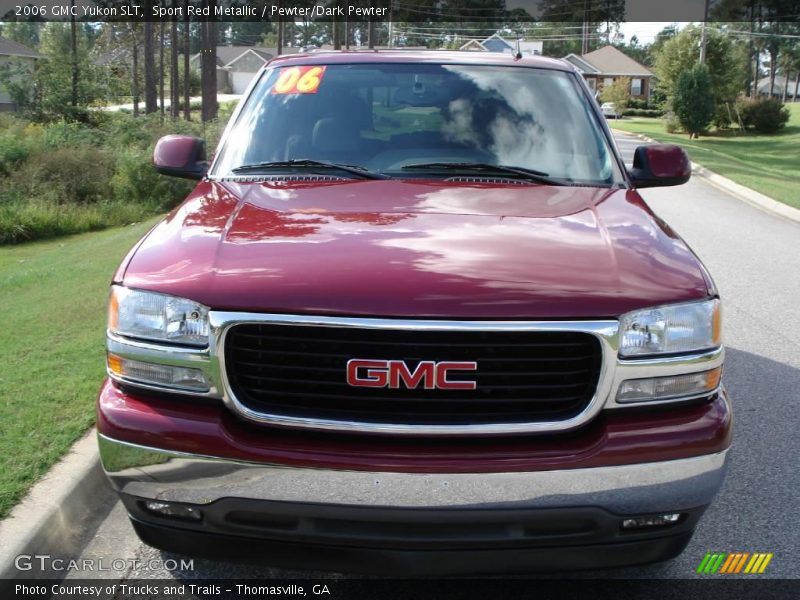 Sport Red Metallic / Pewter/Dark Pewter 2006 GMC Yukon SLT