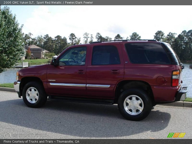 Sport Red Metallic / Pewter/Dark Pewter 2006 GMC Yukon SLT