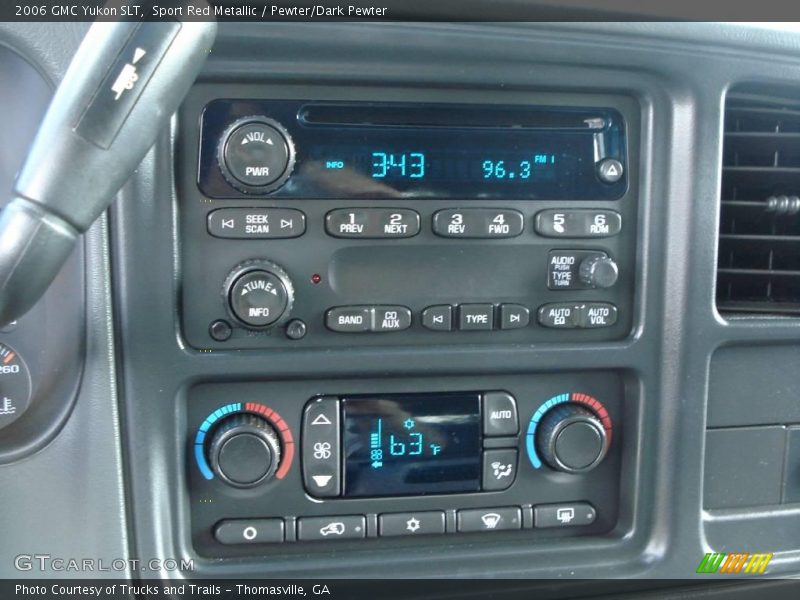 Sport Red Metallic / Pewter/Dark Pewter 2006 GMC Yukon SLT