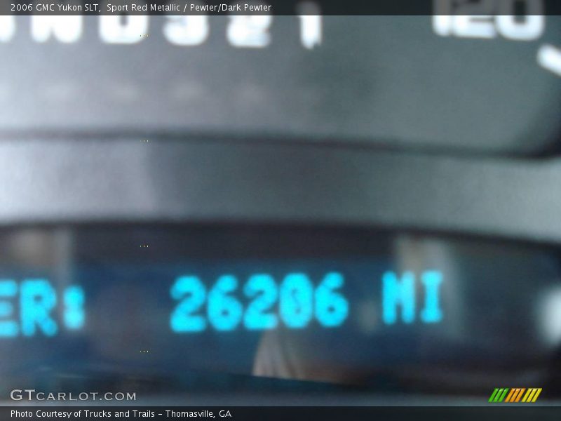 Sport Red Metallic / Pewter/Dark Pewter 2006 GMC Yukon SLT