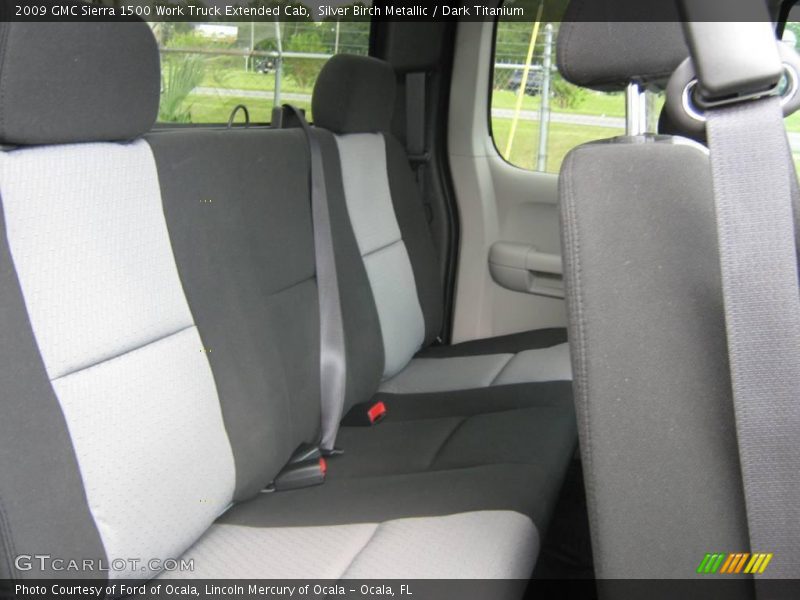 Silver Birch Metallic / Dark Titanium 2009 GMC Sierra 1500 Work Truck Extended Cab