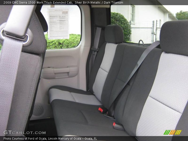 Silver Birch Metallic / Dark Titanium 2009 GMC Sierra 1500 Work Truck Extended Cab
