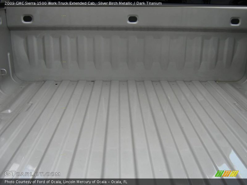 Silver Birch Metallic / Dark Titanium 2009 GMC Sierra 1500 Work Truck Extended Cab