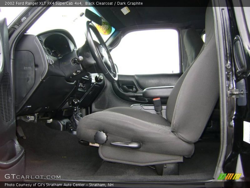 Black Clearcoat / Dark Graphite 2002 Ford Ranger XLT FX4 SuperCab 4x4