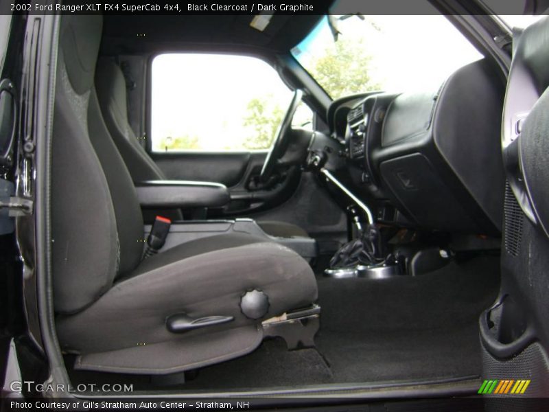 Black Clearcoat / Dark Graphite 2002 Ford Ranger XLT FX4 SuperCab 4x4