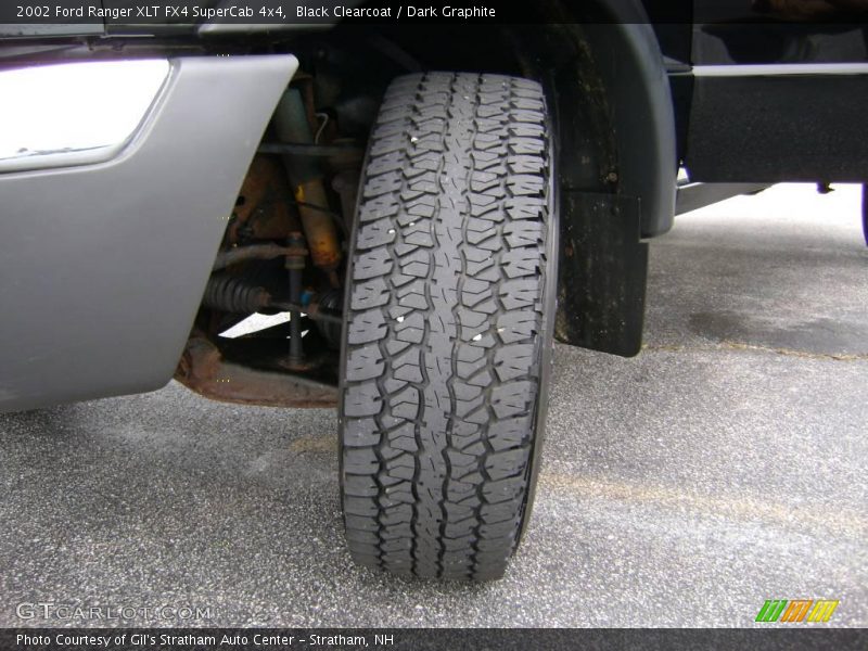 Black Clearcoat / Dark Graphite 2002 Ford Ranger XLT FX4 SuperCab 4x4