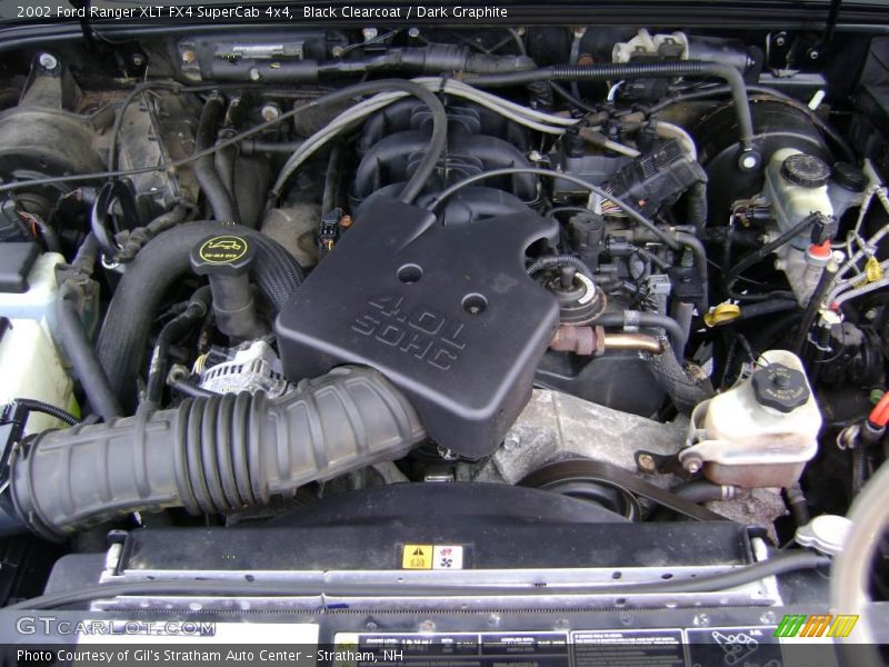 Black Clearcoat / Dark Graphite 2002 Ford Ranger XLT FX4 SuperCab 4x4