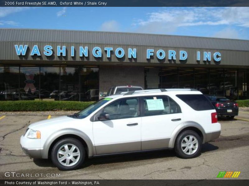 Oxford White / Shale Grey 2006 Ford Freestyle SE AWD