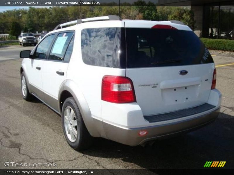 Oxford White / Shale Grey 2006 Ford Freestyle SE AWD