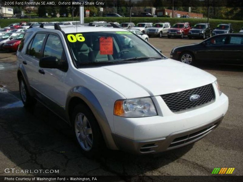 Oxford White / Shale Grey 2006 Ford Freestyle SE AWD