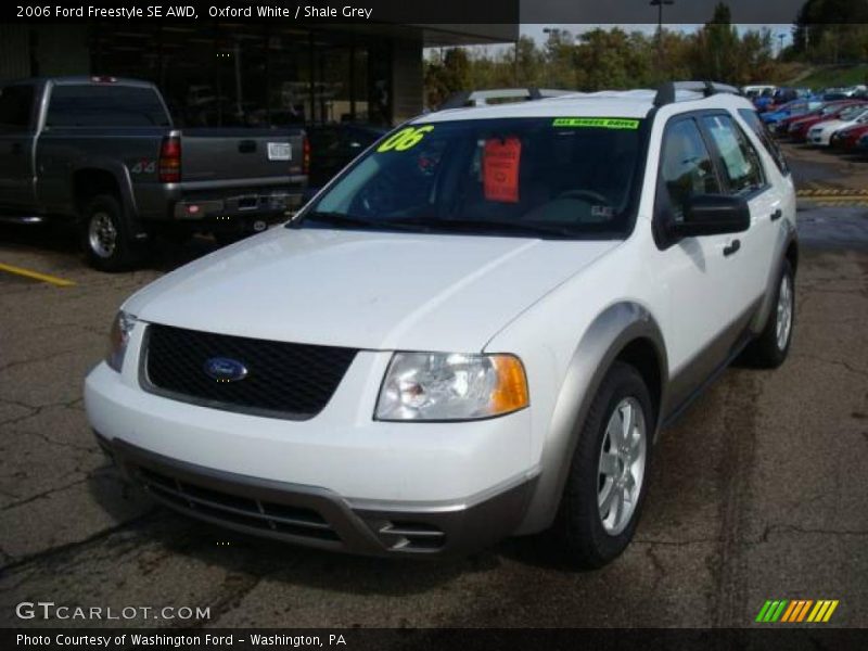 Oxford White / Shale Grey 2006 Ford Freestyle SE AWD