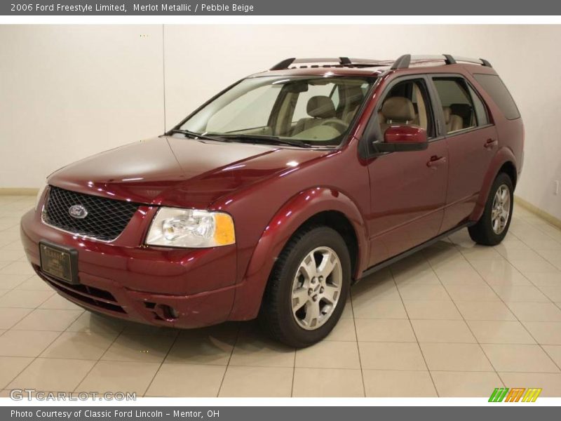Merlot Metallic / Pebble Beige 2006 Ford Freestyle Limited