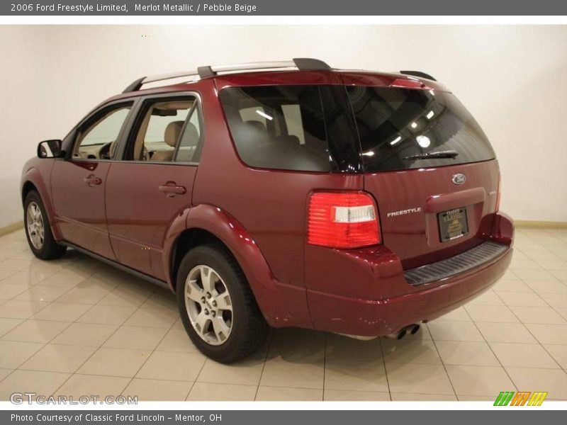 Merlot Metallic / Pebble Beige 2006 Ford Freestyle Limited