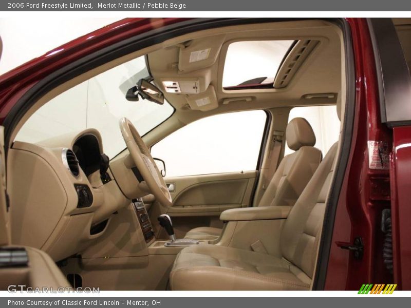 Merlot Metallic / Pebble Beige 2006 Ford Freestyle Limited