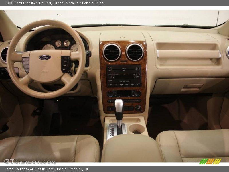 Merlot Metallic / Pebble Beige 2006 Ford Freestyle Limited