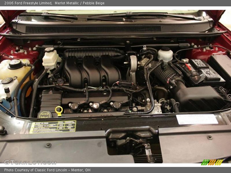 Merlot Metallic / Pebble Beige 2006 Ford Freestyle Limited