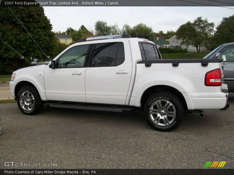 Oxford White / Camel 2007 Ford Explorer Sport Trac Limited 4x4