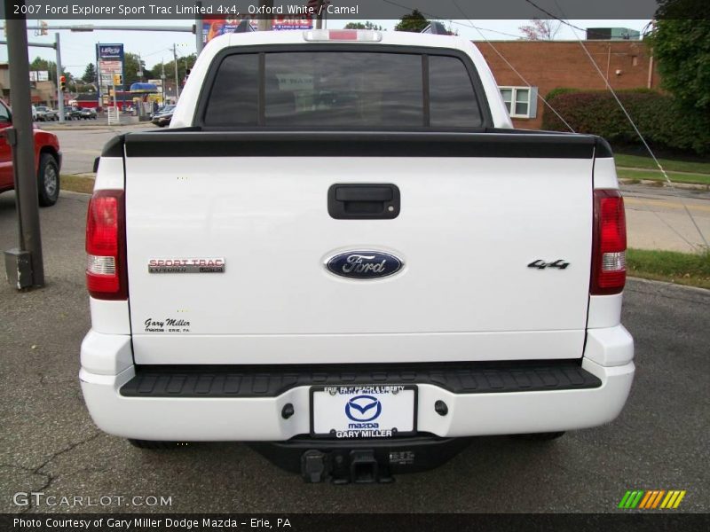 Oxford White / Camel 2007 Ford Explorer Sport Trac Limited 4x4