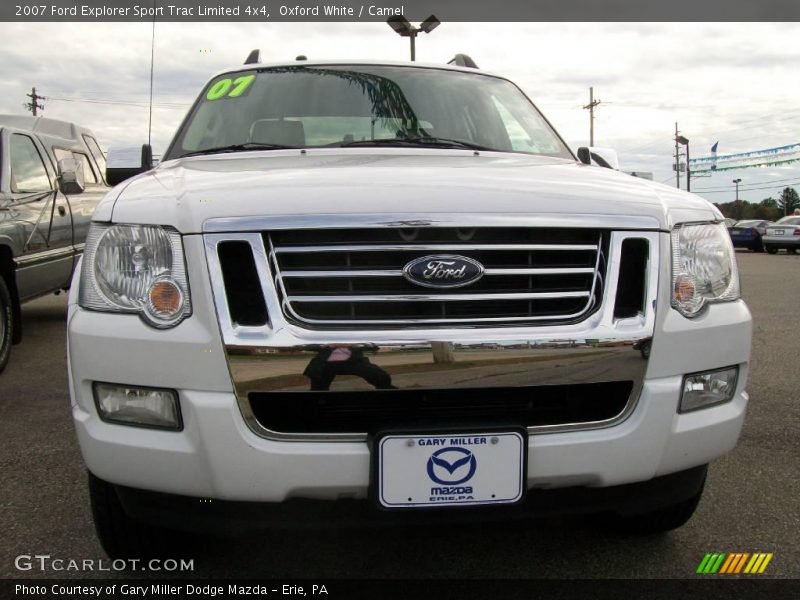 Oxford White / Camel 2007 Ford Explorer Sport Trac Limited 4x4