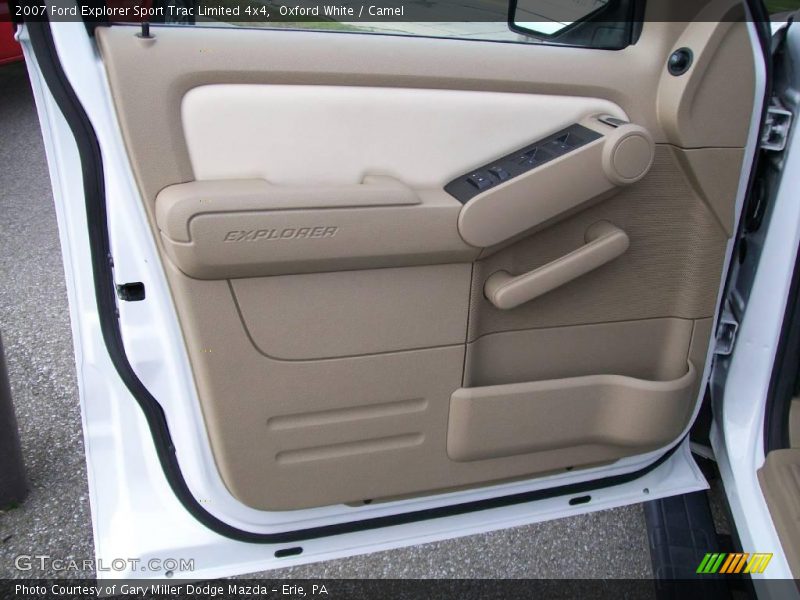Oxford White / Camel 2007 Ford Explorer Sport Trac Limited 4x4