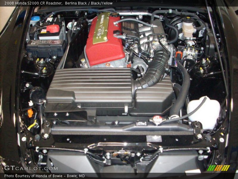 Berlina Black / Black/Yellow 2008 Honda S2000 CR Roadster