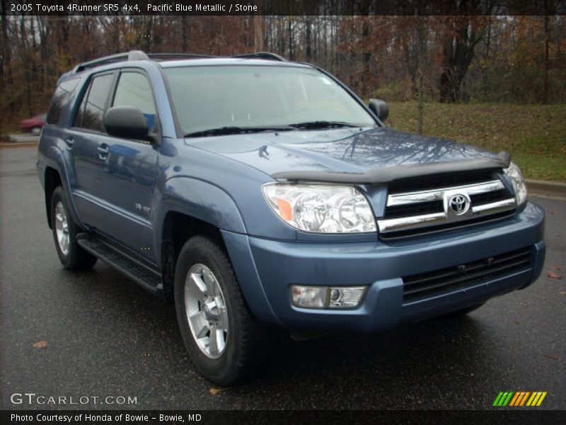 Pacific Blue Metallic / Stone 2005 Toyota 4Runner SR5 4x4