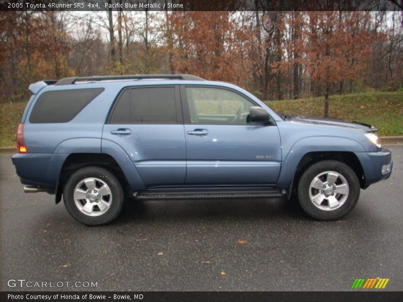 Pacific Blue Metallic / Stone 2005 Toyota 4Runner SR5 4x4