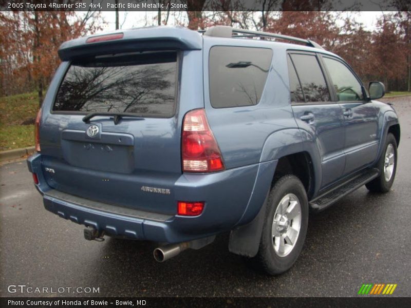 Pacific Blue Metallic / Stone 2005 Toyota 4Runner SR5 4x4