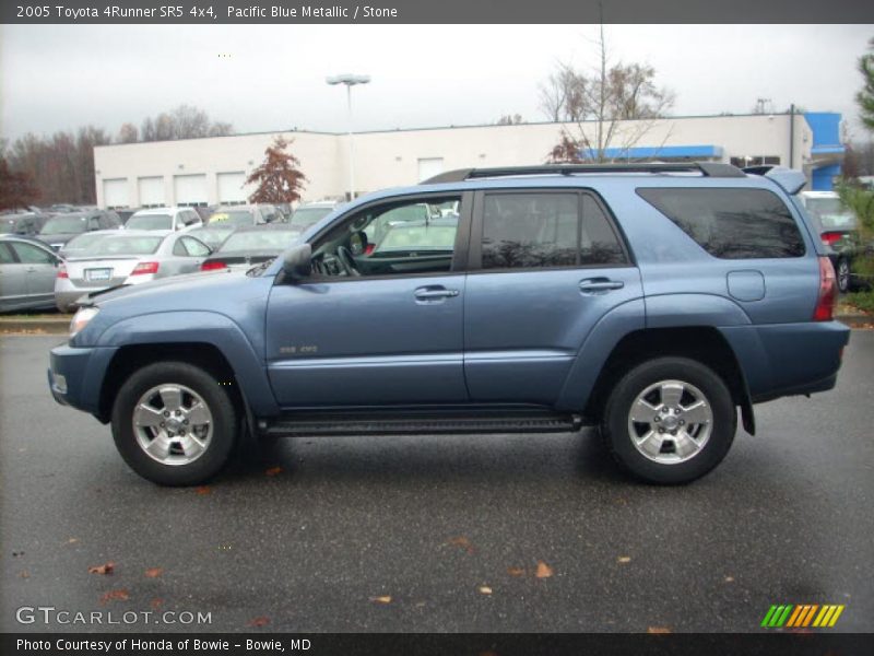 Pacific Blue Metallic / Stone 2005 Toyota 4Runner SR5 4x4
