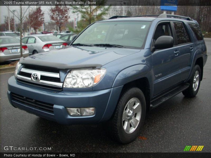 Pacific Blue Metallic / Stone 2005 Toyota 4Runner SR5 4x4