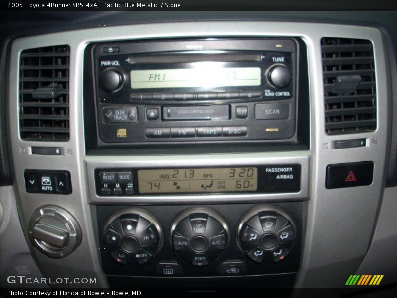 Pacific Blue Metallic / Stone 2005 Toyota 4Runner SR5 4x4