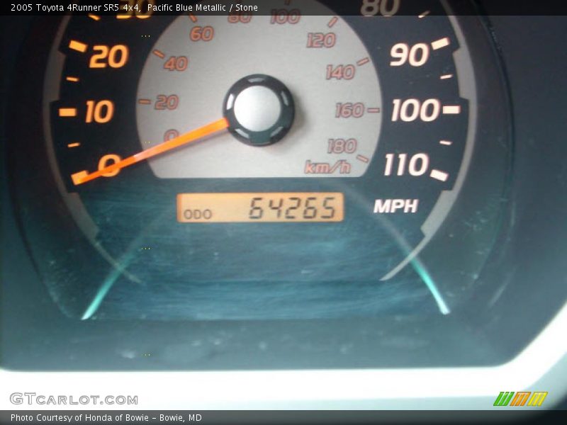 Pacific Blue Metallic / Stone 2005 Toyota 4Runner SR5 4x4
