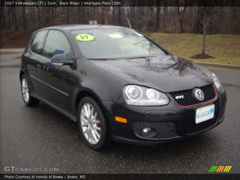 Black Magic / Interlagos Plaid Cloth 2007 Volkswagen GTI 2 Door