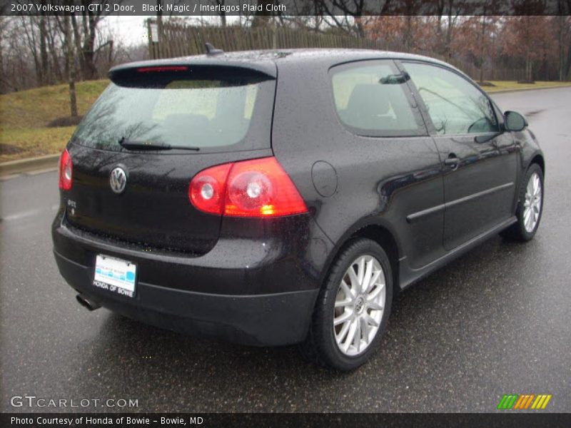 Black Magic / Interlagos Plaid Cloth 2007 Volkswagen GTI 2 Door