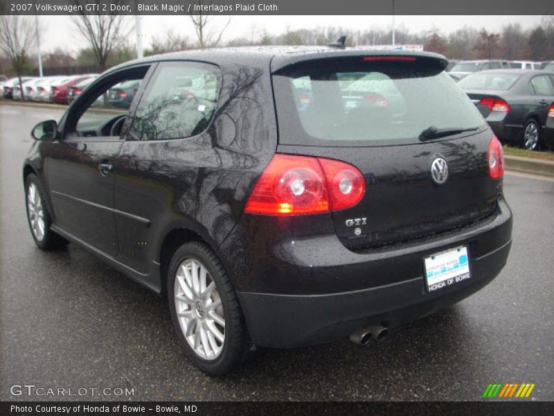Black Magic / Interlagos Plaid Cloth 2007 Volkswagen GTI 2 Door