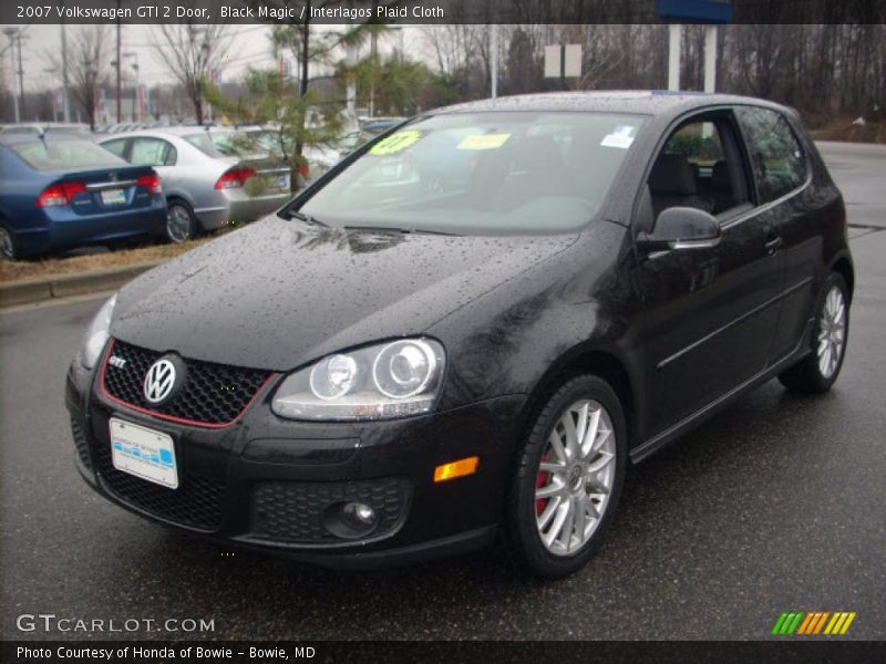 Black Magic / Interlagos Plaid Cloth 2007 Volkswagen GTI 2 Door