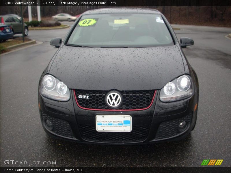 Black Magic / Interlagos Plaid Cloth 2007 Volkswagen GTI 2 Door
