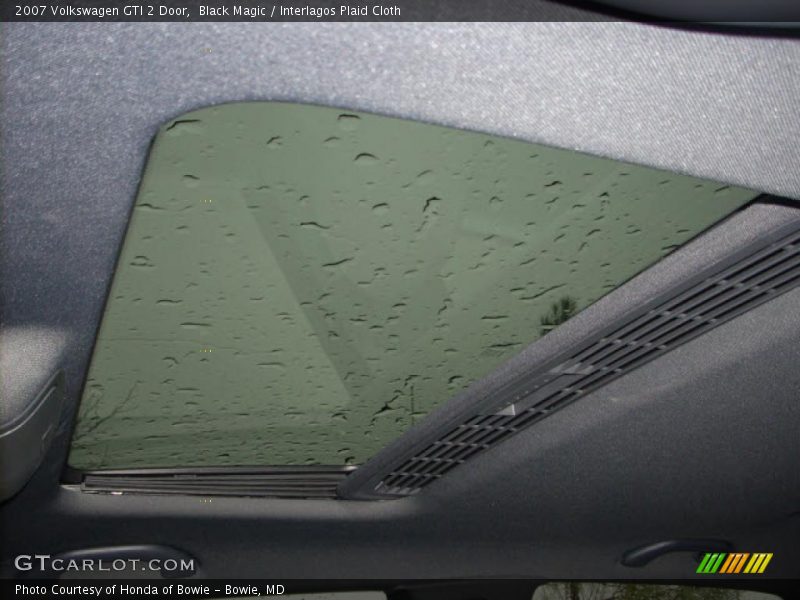Black Magic / Interlagos Plaid Cloth 2007 Volkswagen GTI 2 Door