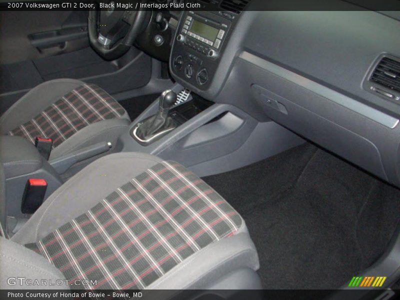 Black Magic / Interlagos Plaid Cloth 2007 Volkswagen GTI 2 Door