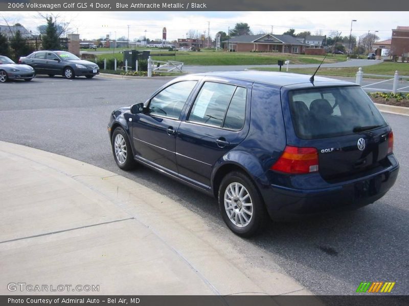 Blue Anthracite Metallic / Black 2006 Volkswagen Golf GLS 4 Door