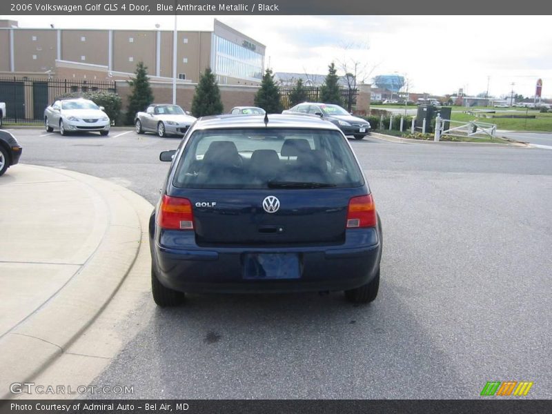 Blue Anthracite Metallic / Black 2006 Volkswagen Golf GLS 4 Door